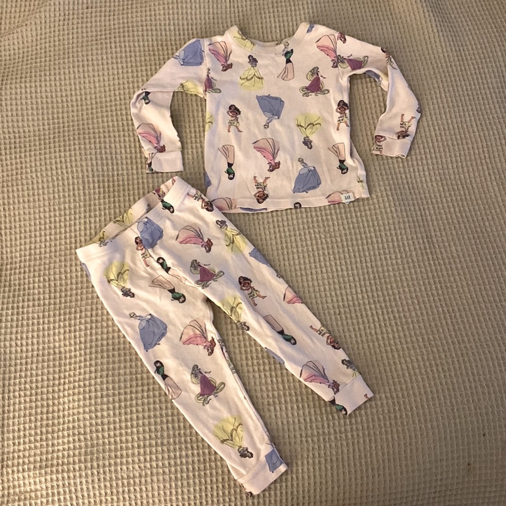Gap Disney Princess organic cotton pajamas